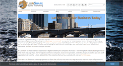 Desktop Screenshot of lionsharkdigital.com
